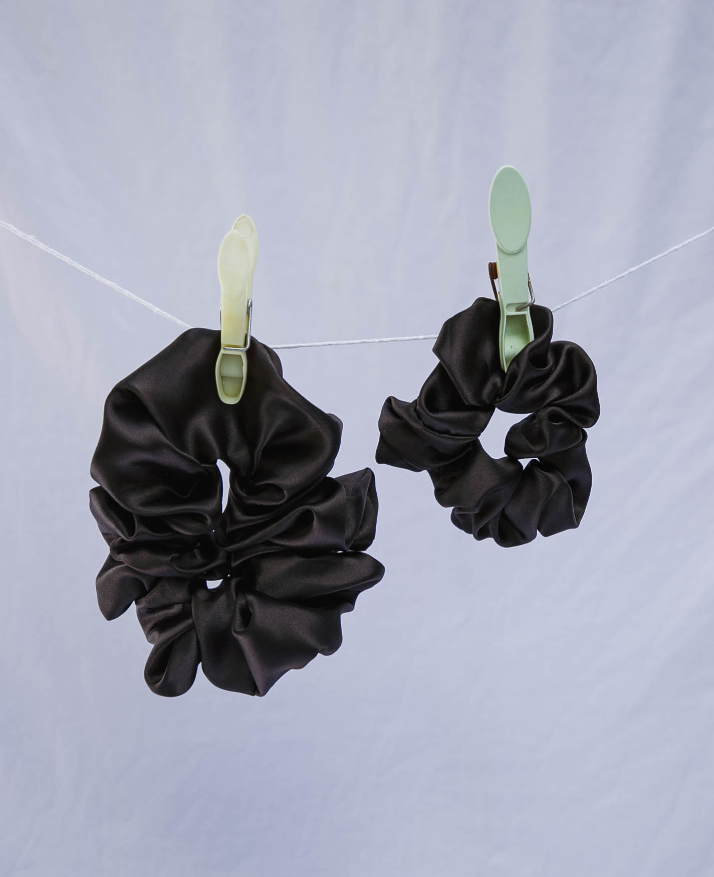 Mini Elfhame Midnight Black Scrunchie