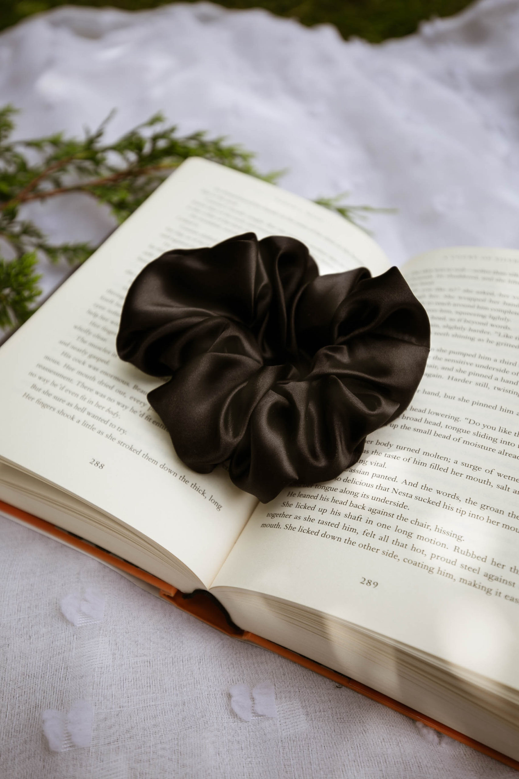 Elfhame Midnight Black Scrunchie